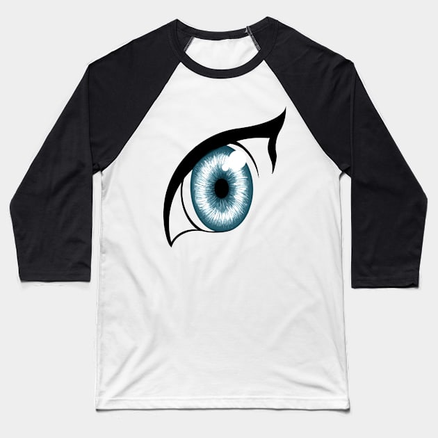 Eye of the Eagle Baseball T-Shirt by Shoshie